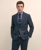 Slim Fit Check Suit Jacket in Brushed-Cotton | Brooks Brothers sale
