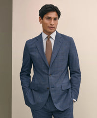 Slim Fit Wool Checked 1818 Suit | Brooks Brothers on sale