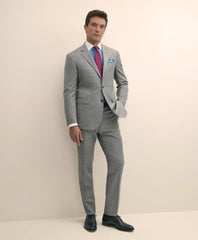 Slim Fit Wool Sharkskin 1818 Suit | Brooks Brothers cheap