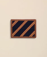 Smathers & Branson Needlepoint BB Uniform Card Case | Brooks Brothers for sale