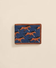 Smathers & Branson Needlepoint Horse Wallet | Brooks Brothers on sale