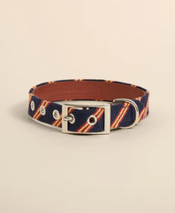 Smathers & Branson Needlepoint Rep Stripe Dog Collar | Brooks Brothers cheap