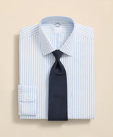 Stretch Supima® Cotton Non-Iron Ainsley Collar, Stripe Dress Shirt | Brooks Brothers discount