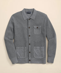 Supima® Cotton Chore Coat Sweater | Brooks Brothers for sale