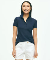 Supima® Cotton Stretch Pique Polo Shirt | Brooks Brothers on sale