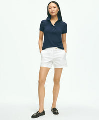 Supima® Cotton Stretch Pique Polo Shirt | Brooks Brothers on sale