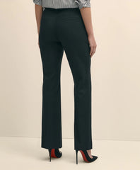 The Essentials Brooks Brothers Stretch Wool Flare Leg Trousers | Brooks Brothers sale