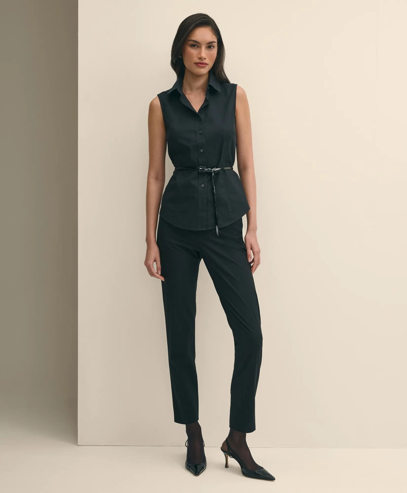 The Essentials Brooks Brothers Stretch Wool Slim Crop Pants | Brooks Brothers cheap