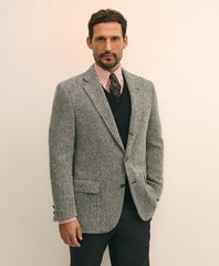 No. 1 Sack Sport Coat in Harris Tweed | Brooks Brothers on sale