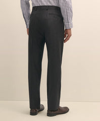 Traditional Fit Wool Flannel Dress Pants | Brooks Brothers discount