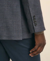 Traditional Fit Wool Hopsack Gingham Sport Coat | Brooks Brothers for sale