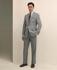 Traditional Fit Wool Sharkskin 1818 Suit | Brooks Brothers discount