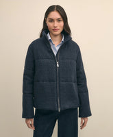 Tweed Short Puffer Jacket | Brooks Brothers for sale