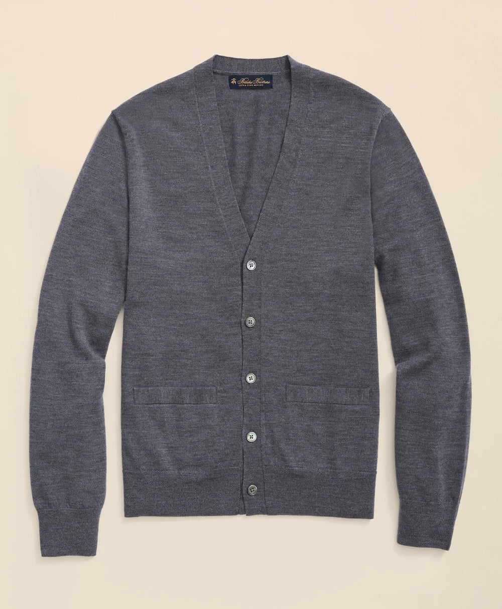 Ultimate Merino Wool Cardigan Sweater | Brooks Brothers online shop