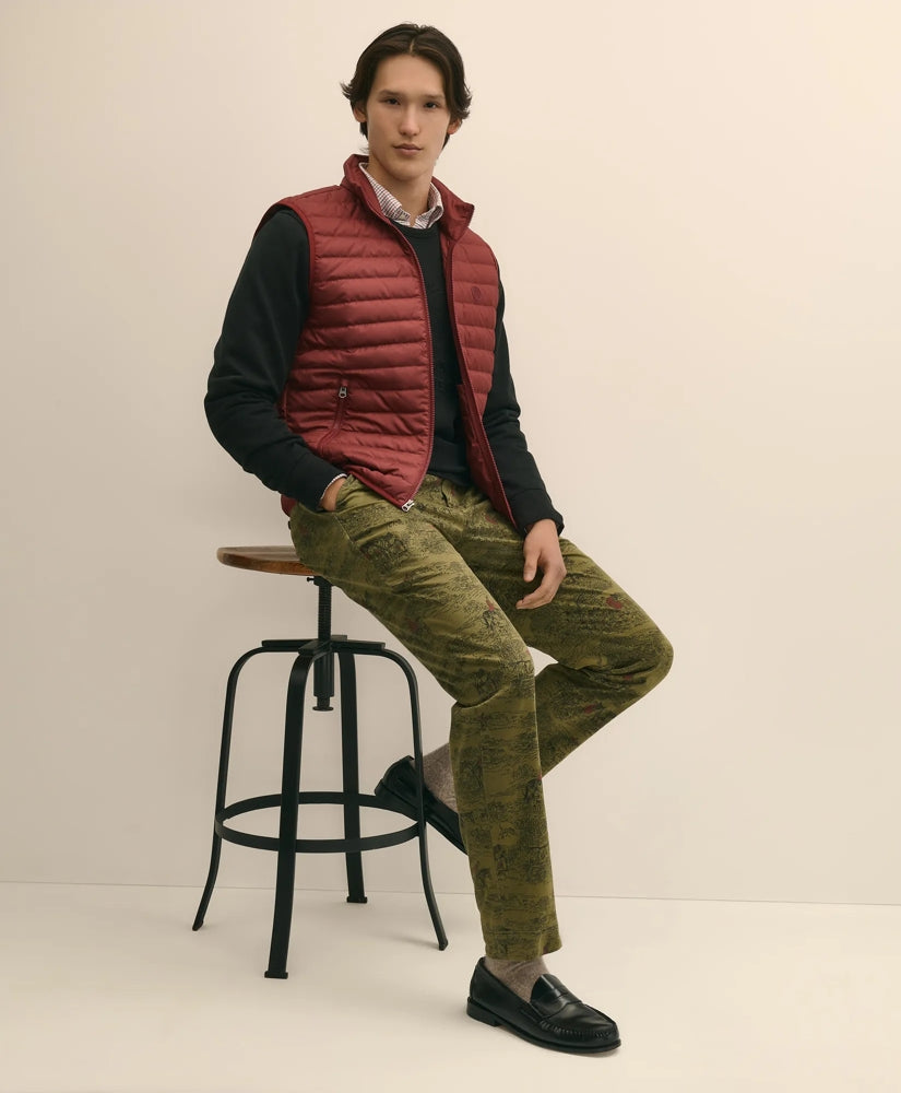 Water-Resistant Down Puffer Vest | Brooks Brothers online shop