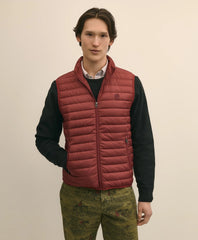 Water-Resistant Down Puffer Vest | Brooks Brothers online shop