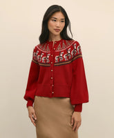 Women's Lunar New Year Merino-Wool-Blend Cardigan | Brooks Brothers sale