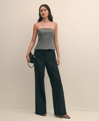 Wool-Blend Herringbone Bustier | Brooks Brothers cheap