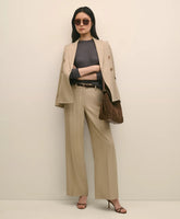 Wool-Blend Wide-Leg Pants | Brooks Brothers cheap