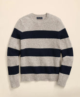 Wool Ragg Stripe Sweater | Brooks Brothers on sale