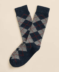 Wool-Silk Blend Argyle Socks | Brooks Brothers sale