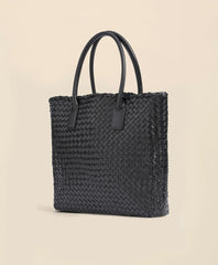 Woven Leather Tote Bag | Brooks Brothers online