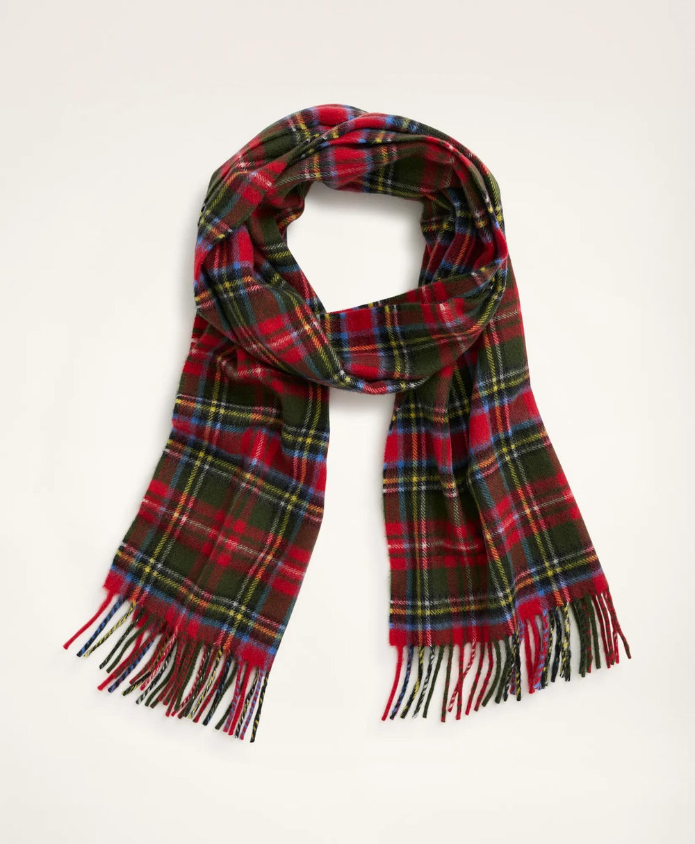 Lambswool Fringed Scarf | Brooks Brothers sale
