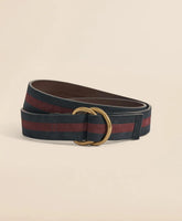 Suede Stripe D-Ring Belt | Brooks Brothers discount