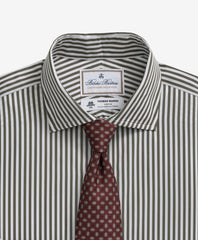 Brooks Brothers X Thomas Mason® Cotton English Collar, Striped Dress Shirt | Brooks Brothers online