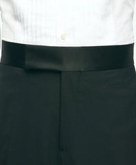 Black Fleece Tuxedo Pants in Wool-Silk | Brooks Brothers online shop