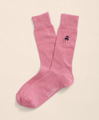 Cotton Blend Ribbed Socks with Embroidered Golden Fleece® | Brooks Brothers for sale