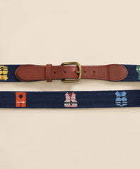 Smathers & Branson Needlepoint Life Vest Belt | Brooks Brothers cheap