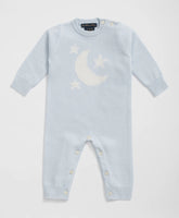 Cashmere Moon Motif Onesie | Brooks Brothers sale