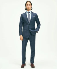 Slim Fit Wool Windowpane 1818 Suit | Brooks Brothers online
