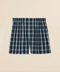 Cotton Poplin Tartan Boxers | Brooks Brothers on sale