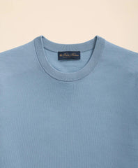Lightweight Luxe All-Season Sweater, Short Sleeve Crewneck | Brooks Brothers online