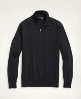 Big & Tall Supima® Cotton Quarter-Zip Sweater | Brooks Brothers online shop
