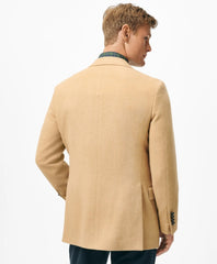Classic Fit Camel Hair Twill 1818 Sport Coat | Brooks Brothers on sale