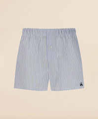 Slim Fit Cotton Broadcloth Striped Boxers | Brooks Brothers on sale