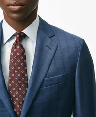 American-Made Classic Fit Multi-Checked 1818 Suit | Brooks Brothers cheap