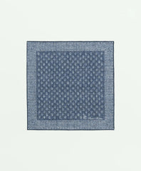 Batik Foulard Cotton-Linen Pocket Square | Brooks Brothers online shop