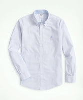 Stretch Non-Iron Oxford Button-Down Collar, Bengal Stripe Sport Shirt | Brooks Brothers for sale