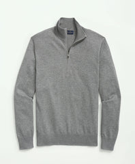 Big & Tall Supima® Cotton Quarter-Zip Sweater | Brooks Brothers online shop