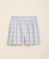 Cotton Broadcloth Tattersall Boxers | Brooks Brothers on sale