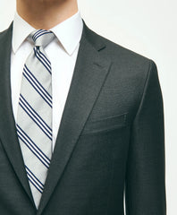 Classic Fit Wool Tic 1818 Suit | Brooks Brothers online shop