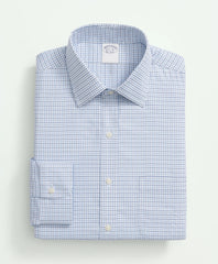 Brooks Brothers Explorer Collection Non-Iron Twill Ainsley Collar, Check Dress Shirt | Brooks Brothers online shop