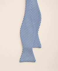 Silk Seersucker Stripe Bow Tie | Brooks Brothers cheap