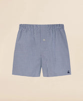 Slim Fit Cotton Broadcloth Check Boxers | Brooks Brothers online shop