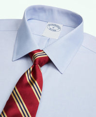 Big & Tall Stretch Dress Shirt, Non-Iron Pinpoint Spread Collar | Brooks Brothers sale