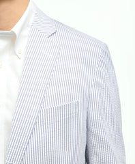 Classic Fit Stretch Cotton Seersucker Sport Coat | Brooks Brothers on sale